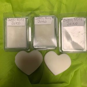 B&BW Lot Of 5 Wax Melts Sweet Mint Julep